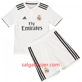 Real Madrid Fodboldtrøjer Børn Hjemmebanesæt 2018/19 Kort ærmer